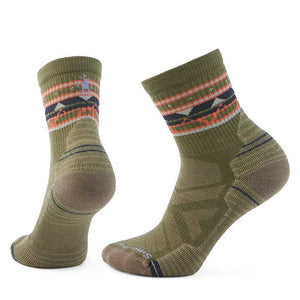 Zig Zag Mid Crew Sock