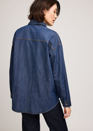 Whitney Denim Button Down Shirt