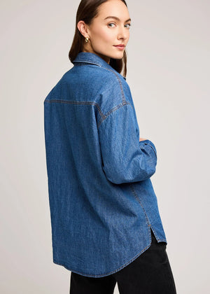 Whitney Denim Button Down Shirt