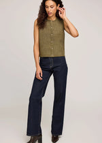 Knit, Vest, button down, layering piece, Winnipeg, Manitoba, Canada, Gentle Fawn