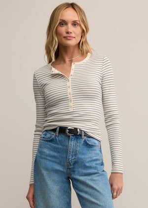 Stella Striped Henley