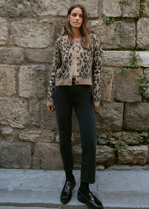 Outlook Leopard Cardigan