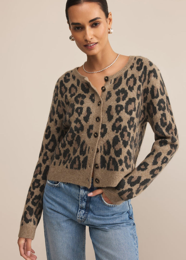 Outlook Leopard Cardigan