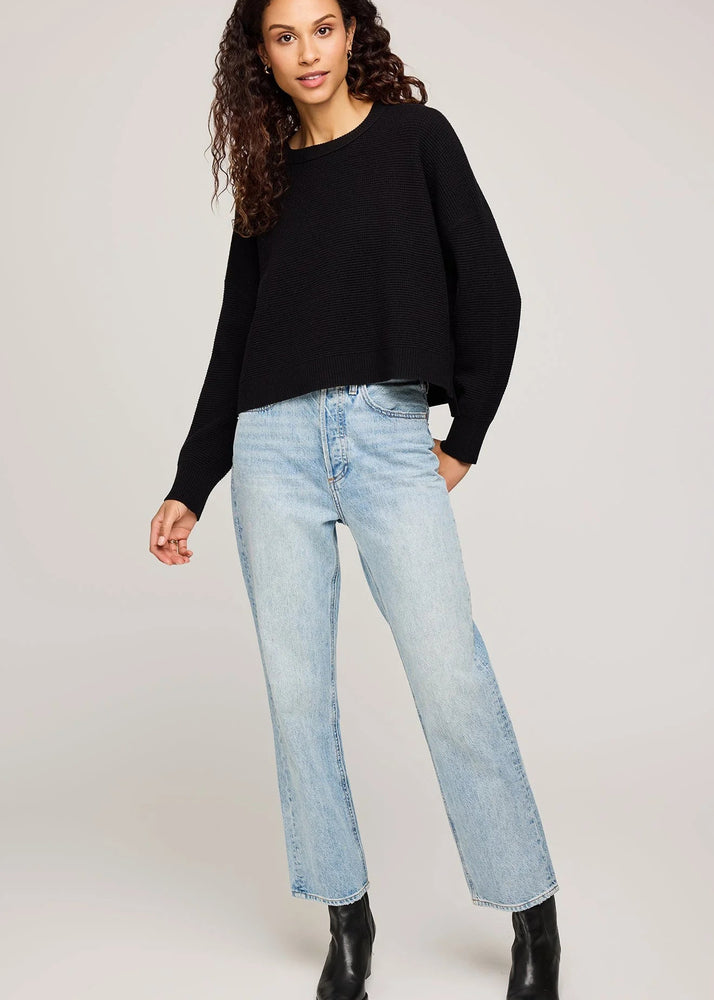 Cropped, Sweater, Waffle Knit, Gentle Fawn, Winnipeg, Manitoba, Canada