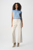 Cap Sleeve high Neck Blouse