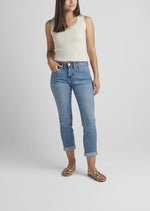 Jag jeans carter mid rise slim leg girlfriend crop jeans mid vintage wash Manitoba Canada