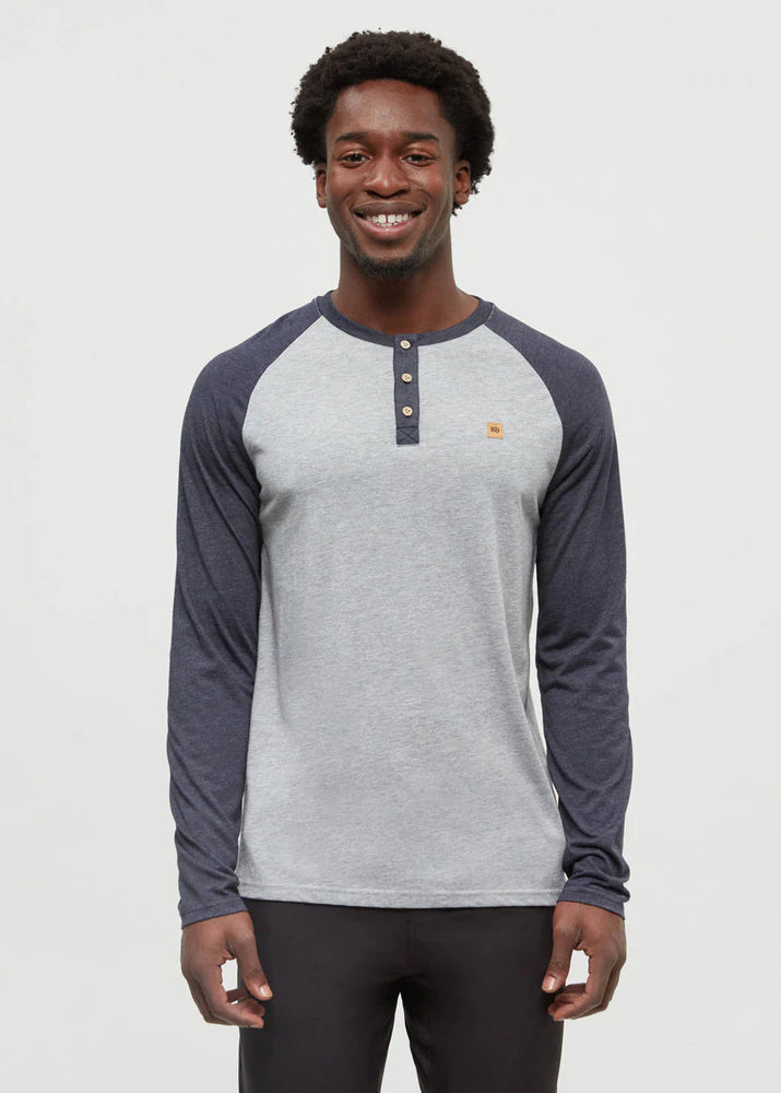 2 tone, color way, color blocked, henley long sleeve, super soft, mens shirts, Ten Tree, 10 Tree, Winnipeg, Manitoba, Canada