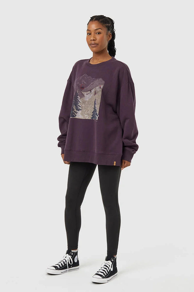 Alpine Oversized Crew Sweater