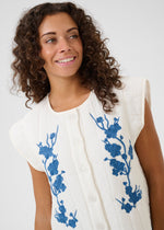 Quilted, Vest, Embroidery, Delicate, Cute, Feminine, Culture, DK Clothing, Winnipeg, Manitoba, Canadian, Brands