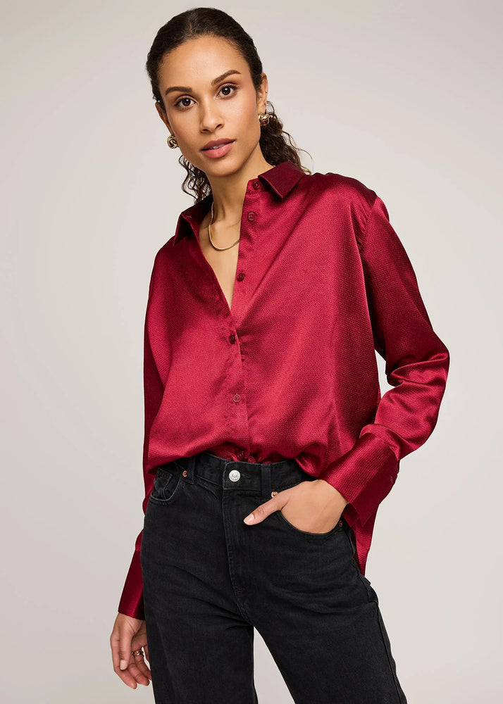 Gentle Fawn, Silk Blouse, Red, Holiday, Canada, Winnipeg, Manitoba