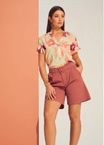Trouser shorts, Summer Belted Shorts, Bermudas, Midi Shorts, Winnipeg, Manitoba, Canada, Canadian Brands, FDJ, French Dressing Jeans