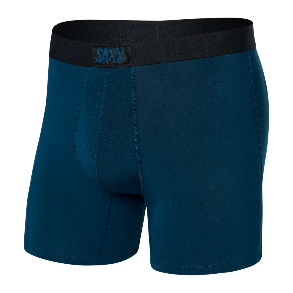 
            
                Load image into Gallery viewer, Saxx vibe boxer brief underwear with ballpark pouch anchor teal Manitoba Canada
            
        