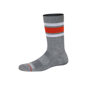 Saxx whole package athletic stripe grey cushioned moisture wicking performance crew socks Manitoba Canada
