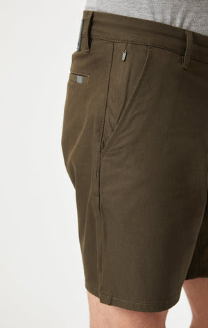 Darren Khaki Move Shorts