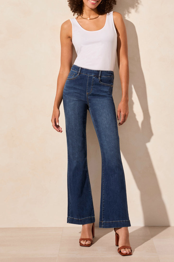 Audrey Pull On Flare Jean