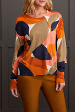 Long Sleeve Top, Printed, Abstract Top, Winnipeg, Manitoba, Tribal 