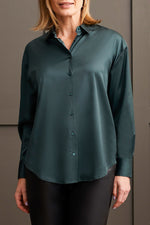 Silky Blouse, Button Down, Dressy Droped Shoulder, Collared, Tribal, Winnipeg, Manitoba