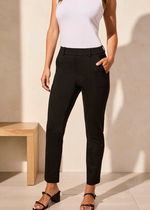 Pull on Ankle Pant With Pockets
