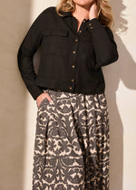 Long Sleeve, Button Down Jacket, Lightweight Layering Piece, Summer Wardrobe, Winnipeg, Manitoba, Tribal, Canadian Brands