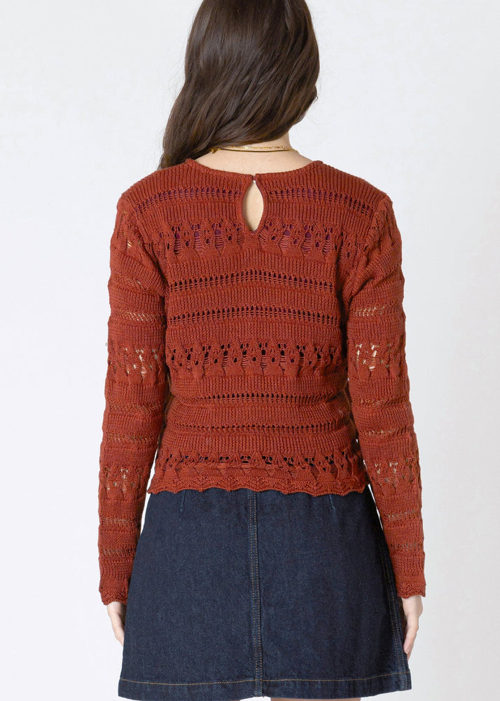 Sandy Crocheted Sweater
