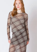 Plaid Mesh Shirt, Long Sleeve, Unlined, Winnipeg, Manitoba, Canada