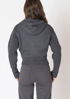 Sheri Half Zip Knit Hoodie