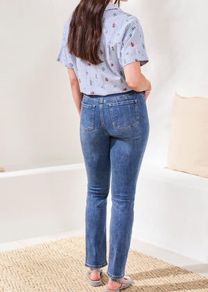 Sophia Curvy Straight Jeans