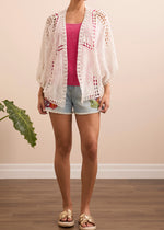 Lace Cover Up, Open Front, Breezy, Lightweight, Crochet, Winnipeg, Manitoba, Canada, Tribal Clothing