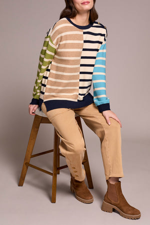 Color Block Phoebe Sweater