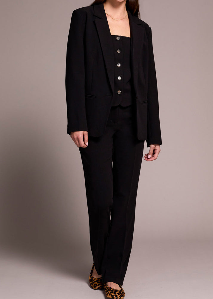 Lined classic blazer, with Stretch, Black, Winnipeg, Manitoba, Canada, Tribal Clothing