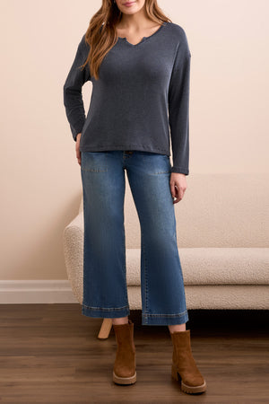 Connolly Notch Neck Top