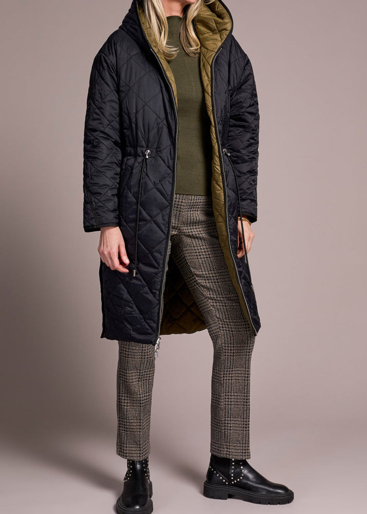 Reversible Long Puffer Jacket