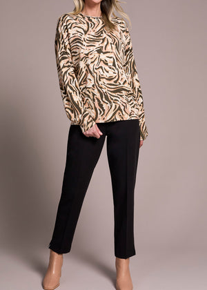 Meryl Funnel Neck Blouse