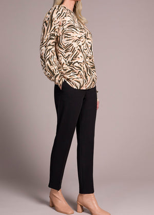 Meryl Funnel Neck Blouse