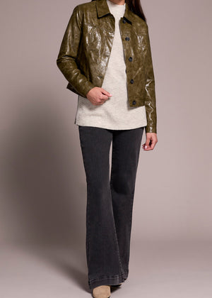 Shane Faux Leather Jacket