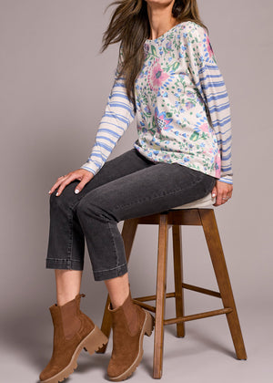 Bella Combo Print Blouse
