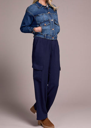 Classic Cropped Jean Jacket