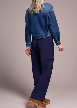 Classic Cropped Jean Jacket