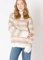 Fairisle Sweater, Cozy, Crew Neck, Soft, Long Sleeve, Dex Clothing, Winnipeg, Manitoba, Canada 