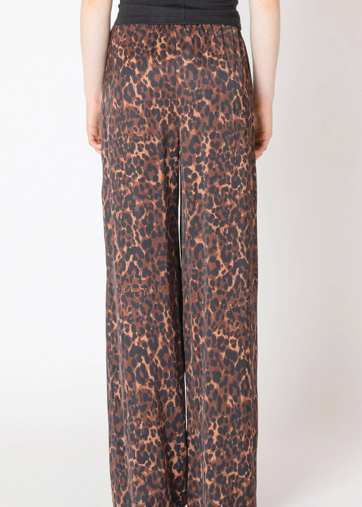 Penny Flowy Leopard Print Pants