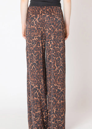 Penny Flowy Leopard Print Pants