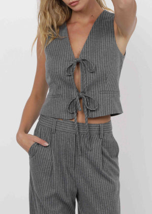Day To Day Pinstripe Vest