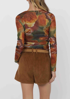 Heart Beats Mesh Top