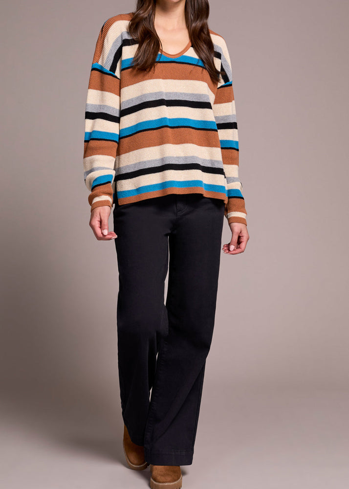 Wren Striped Sweater