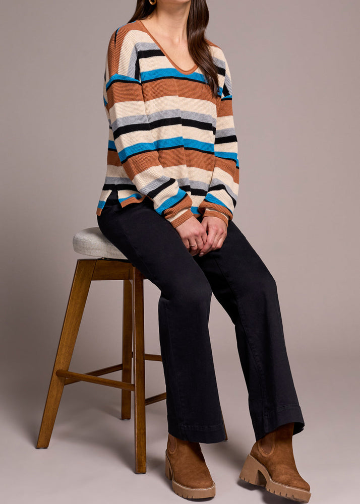 Wren Striped Sweater
