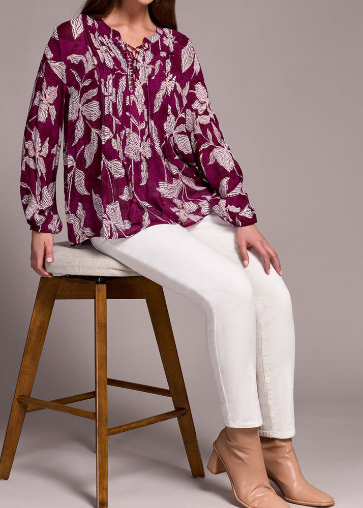 Willow Pin Tuck Blouse