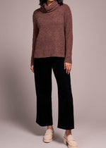 Multi color, Brown, Plum, Funnel neck, Cowl Neck, Tribal Fashions, Winnipeg, Manitoba, Canada