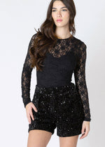 Lace, lacey sheer, floral pattern, blouse, Dex Clothing, Winnipeg, Manitoba, Canada