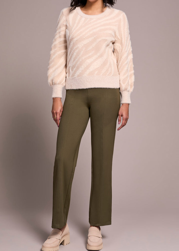 Tribal Fashion, Tribal Canada, Winnipeg, Manitoba, Sweater, Stripes, Animal Print, Fuzzy