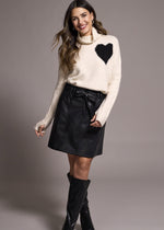 Sweater, Heart Print, Tribal Clothing, Winnipeg, Manitoba, Canada